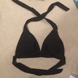 Black kini top